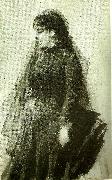 Anders Zorn the widow Spain oil painting artist